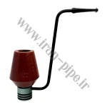 پیپ چوبی کاپیتان بلک طرح فالکون Captain Black Wooden Pipe