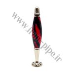 تمپر پیپ (کوبه پیپ) برند 8deco استیل مدل ابر و باد مشکی و قرمز