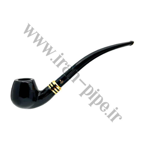1554-پیپ-کاپیتان-بلک پیپ چوبی کاپیتان بلک دسته بلند Captain Black Wooden Pipe - Image 1